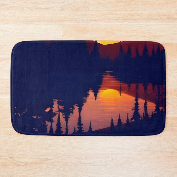 Item preview, Find the Perfect Minimalist Landscape Sunrise View and Trees Print for Your Personal Style and Taste designed and sold by supeart.