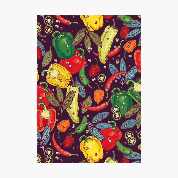 Hot & spicy! Photographic Print
