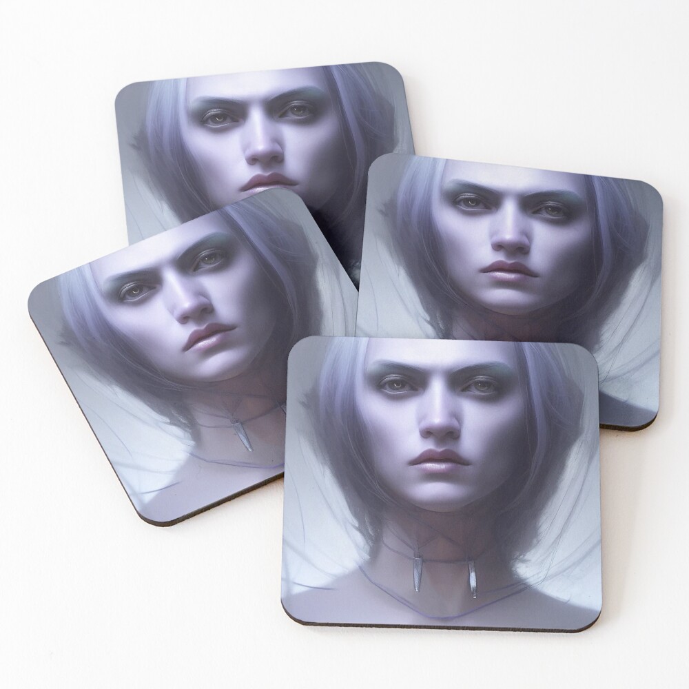 Item preview, Coasters (Set of 4) designed and sold by CyberNightCode.