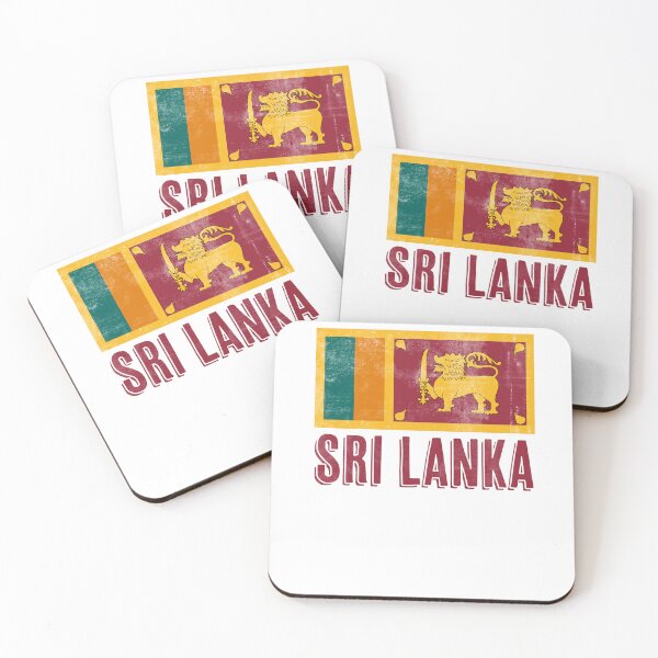 Item preview, Flag of  Sri Lanka "Grunge" look. designed and sold by KTSubz Faith & Fun Designs.