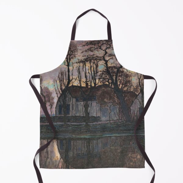 Item preview, Farm Near Duivendrecht, In The Evening, 1916 by Piet Mondrian designed and sold by BossyCatHome.