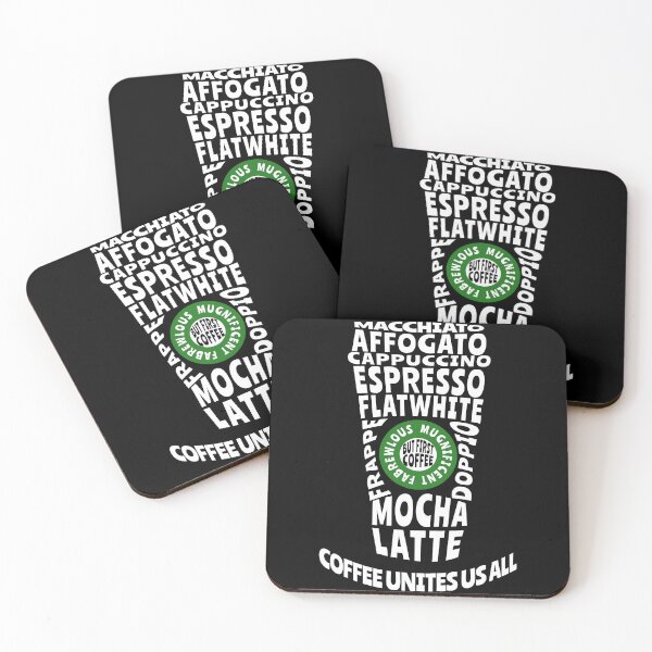 Item preview, COFFEE UNITES US ALL designed and sold by Takin-Thepiss.