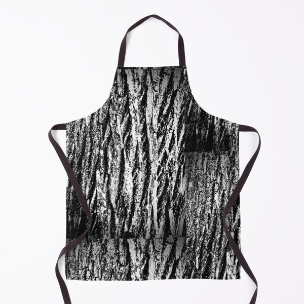 Item preview, abstract art bark black - white designed and sold by AUEROCHSE.