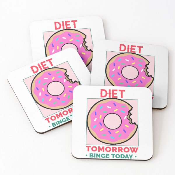 Item preview, Diet Tomorrow, Binge Today designed and sold by crazydotdesigns.