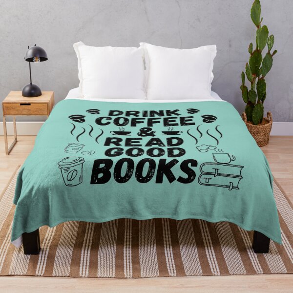 Item preview, DRINK COFFEE AND READ GOOD BOOKS designed and sold by hijasminflower.