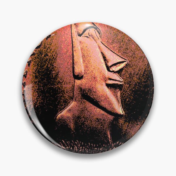 Artikelvorschau, Easter Island Head 2000 peso coin shade entworfen und verkauft von Hammered Time.