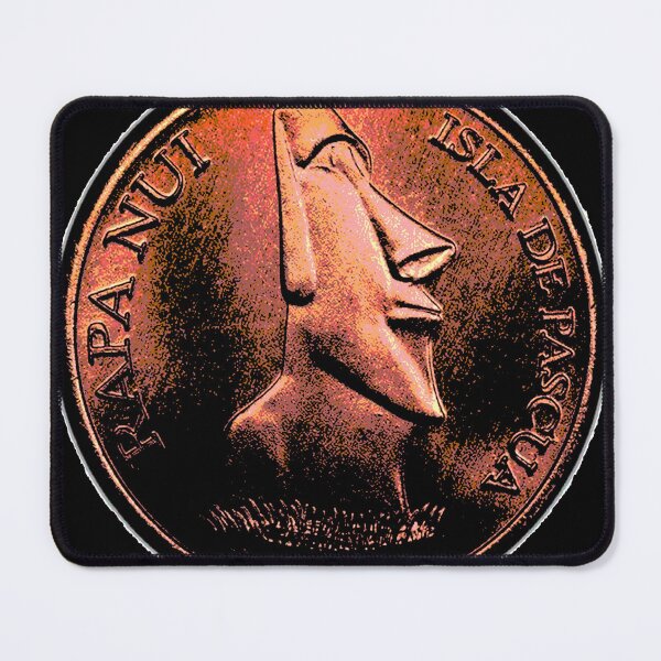 Item preview, Easter Island Head 2000 peso coin shade designed and sold by Hammered Time.