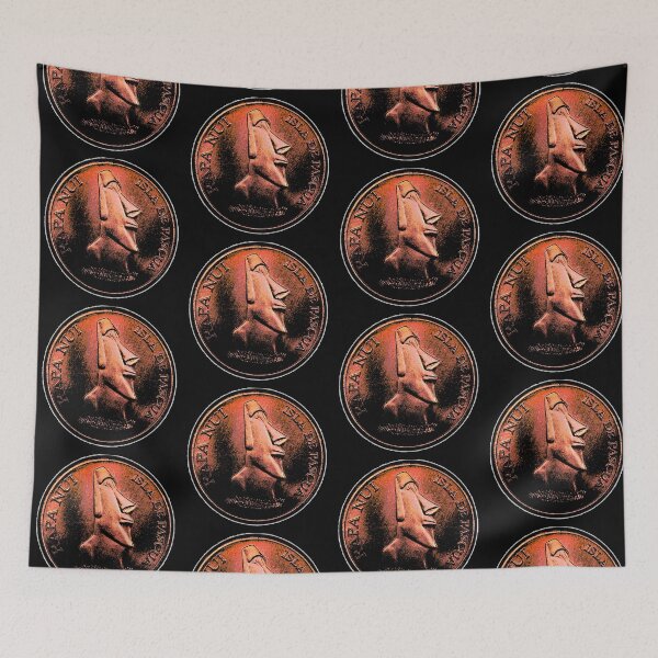 Item preview, Easter Island Head 2000 peso coin shade designed and sold by Hammered Time.