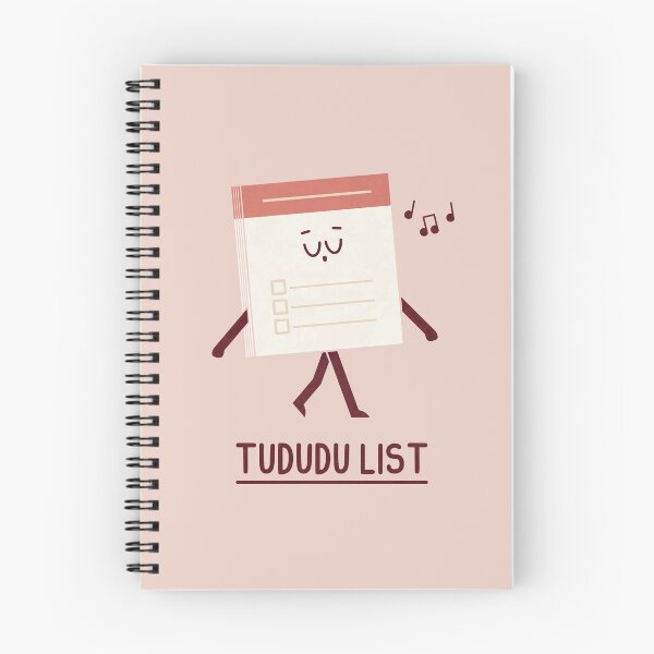 Item preview, Tududu List designed and sold by HandsOffMyDinosaur.