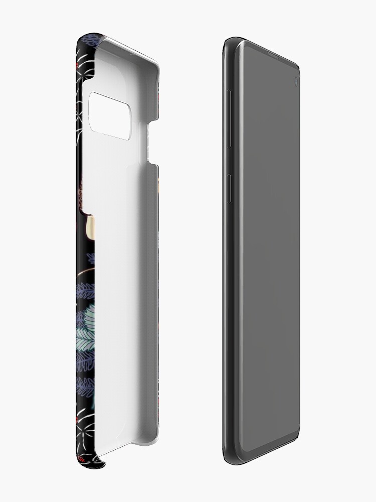 Alternate view of dark wild forest mushrooms Case & Skin for Samsung Galaxy
