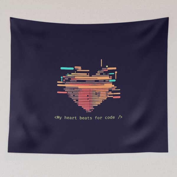 Item preview, My heart beats for code - V2 designed and sold by SMCLN.