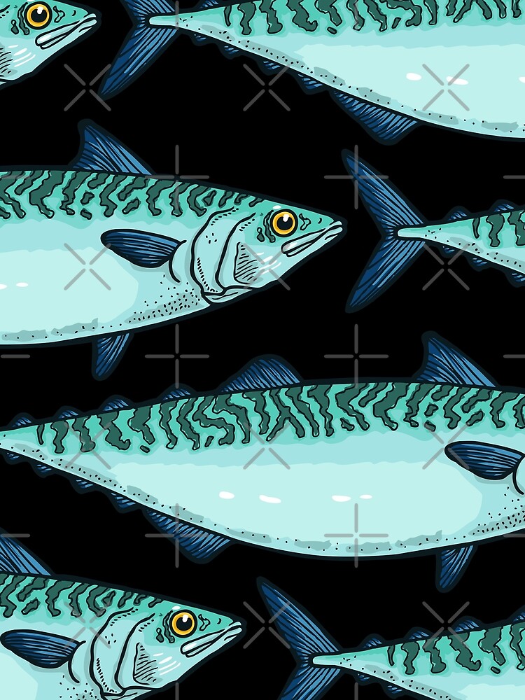 "Tasty mackerel pattern" Sleeveless Top for Sale by smalldrawing