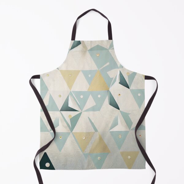 Aperçu de l'œuvre Futuristic Elegant Muted Triangular Minimalist Pattern Digital Painting créée et vendue par CodeAndColors.