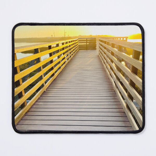 Item preview, Camino del puente al atardecer designed and sold by RingDeer.
