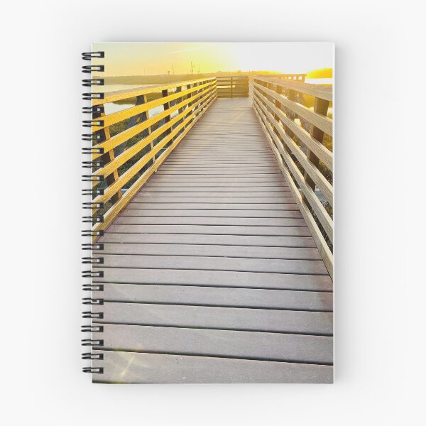Item preview, Bridge Path at Sunset designed and sold by RingDeer.