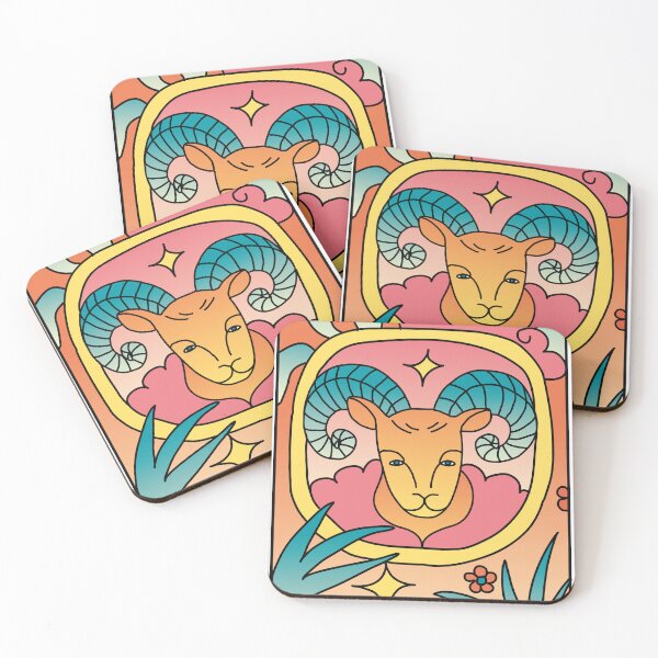 Item preview, Aries Sticker designed and sold by Siwana.