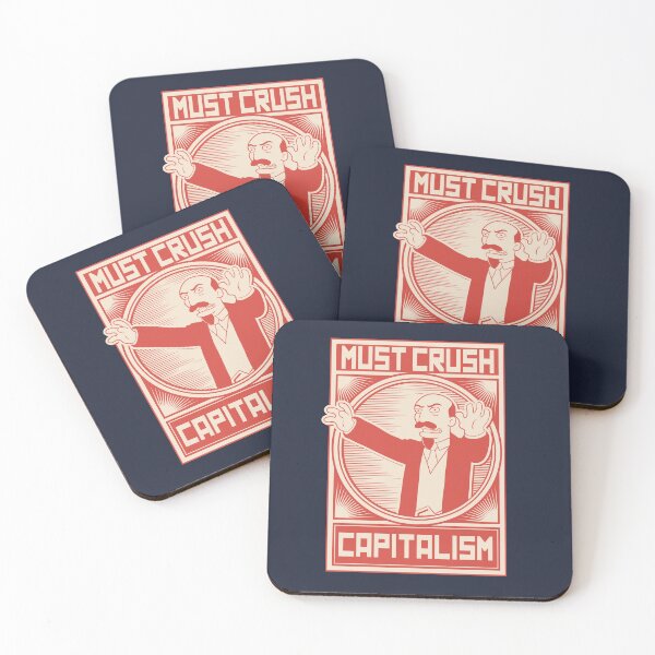 Item preview, Must Crush Capitalism designed and sold by Meta Cortex.
