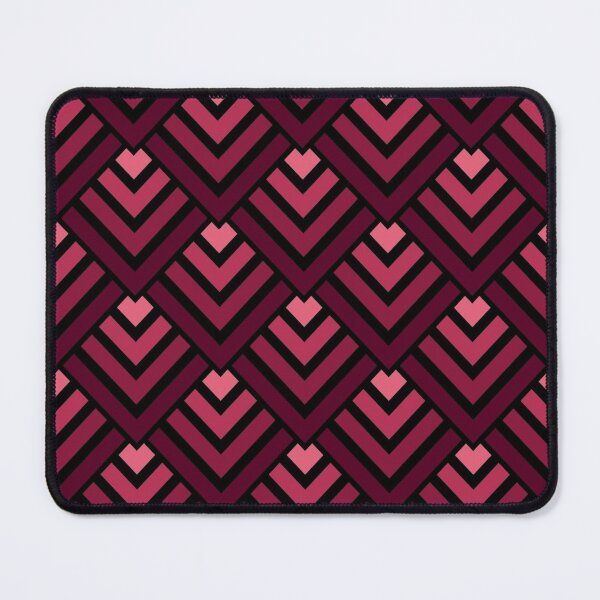 Item preview, Art deco Magenta pattern designed and sold by ReneMagritteArt.