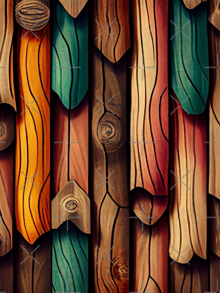 Aperçu 5 sur 5. Robe trapèze avec l'œuvre Relaxed Wood Cute Country Pattern Digital Painting créée et vendue par CodeAndColors.