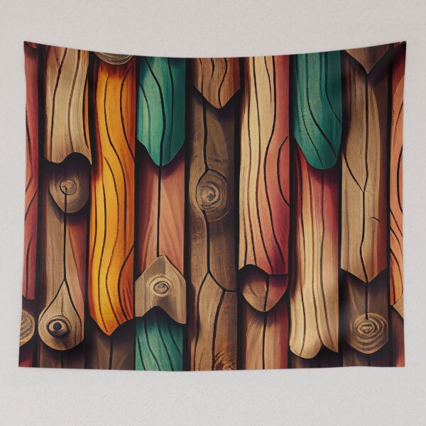 Item preview, Relaxed Wood Cute Country Pattern Digital Painting designed and sold by CodeAndColors.