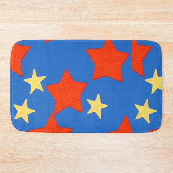 Item preview, PRIMARY COLORS STARS PATTERN designed and sold by DiscoVibes.
