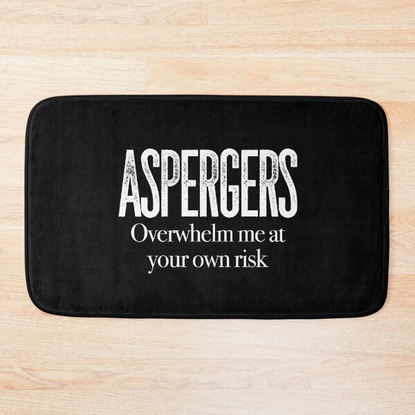 Item preview, ASPERGERS Overwhelm me at your own risk | Asperger Syndrome Awareness | Autism Spectrum Disorder | High Functioning | Neurodiversity | Neurodivergent | Neurodiverse designed and sold by MJDezigns.