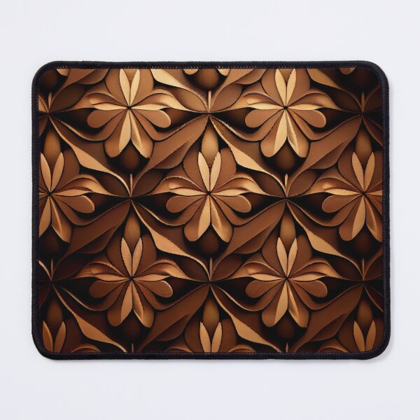 Item preview, Brown Pattern Digital Painting designed and sold by CodeAndColors.