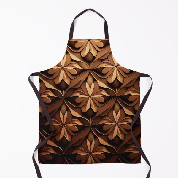 Aperçu de l'œuvre Brown Pattern Digital Painting créée et vendue par CodeAndColors.