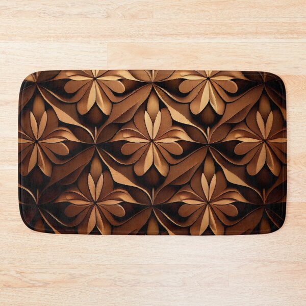 Item preview, Brown Pattern Digital Painting designed and sold by CodeAndColors.
