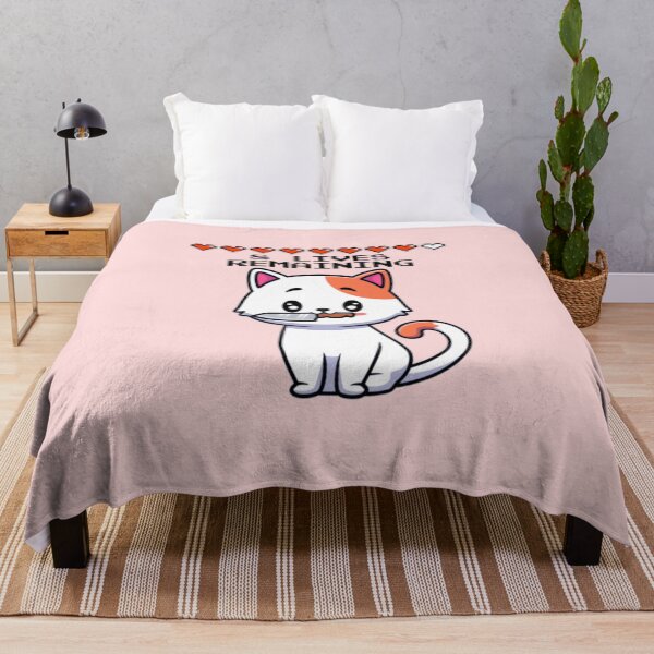 Item preview, 8 Lives Remaining Funny Cat Meme designed and sold by everything4eva.
