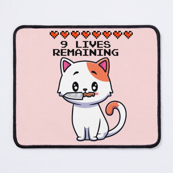 Item preview, 9 Lives Remaining Funny Cat Meme designed and sold by everything4eva.