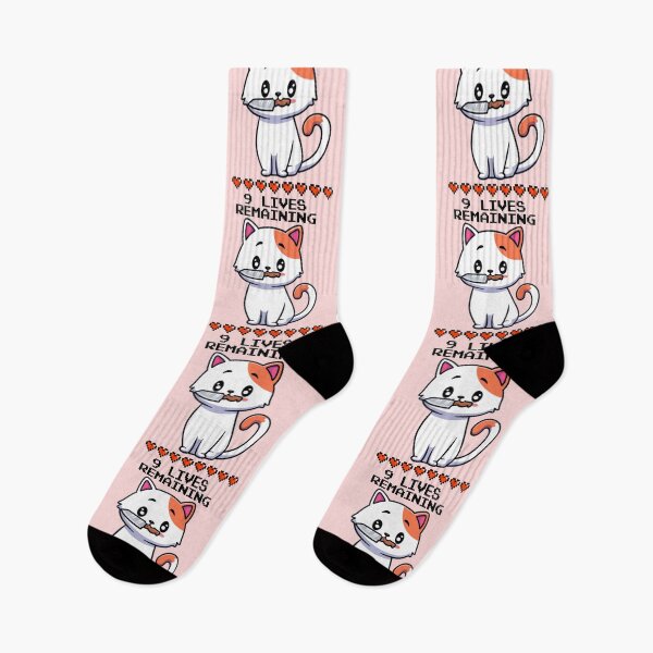 Item preview, 9 Lives Remaining Funny Cat Meme designed and sold by everything4eva.