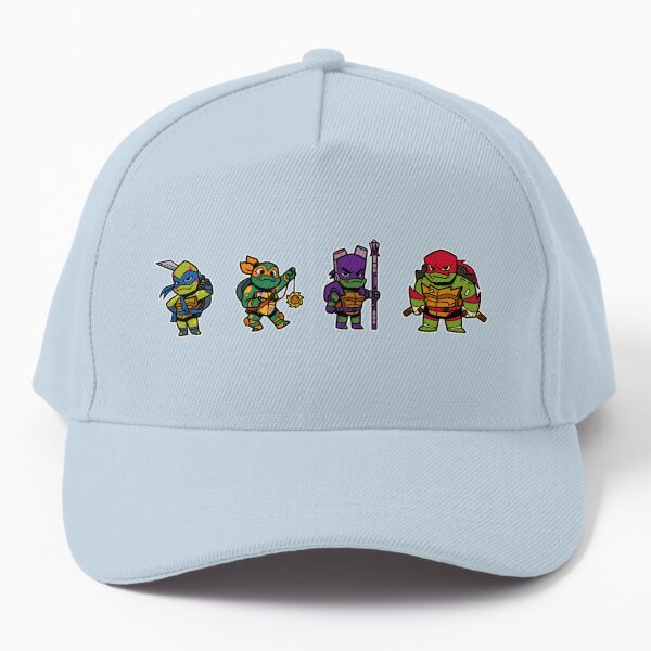 Nickelodeon Mens' Teenage Mutant Ninja Turtles Embroidered Snapback Hat  (Mikey) Green