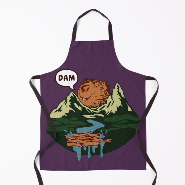 Item preview, Beaver's River Dam, Funny Pun designed and sold by vystudio.