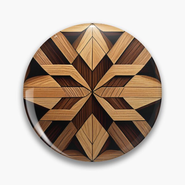 Item preview, Symmetrical Wood Simple Line Pattern Digital Painting designed and sold by CodeAndColors.