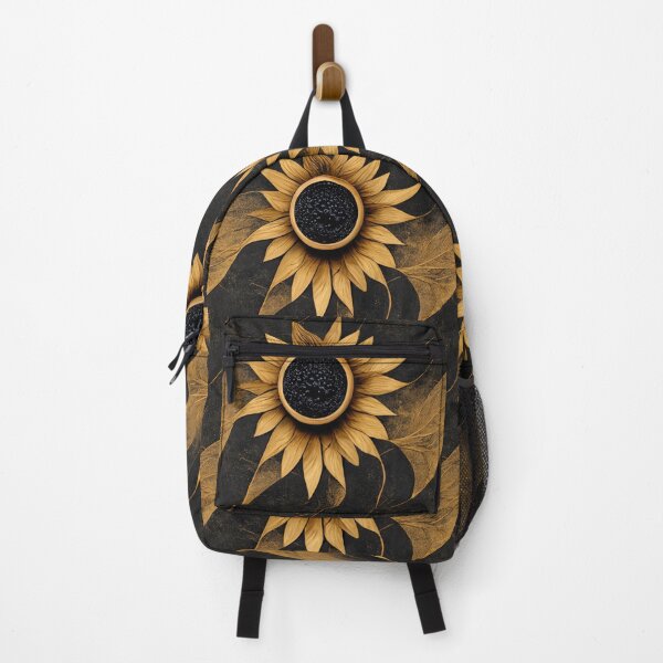 Aperçu de l'œuvre Motif de tournesols Mode sombre créée et vendue par Vintagez 98.