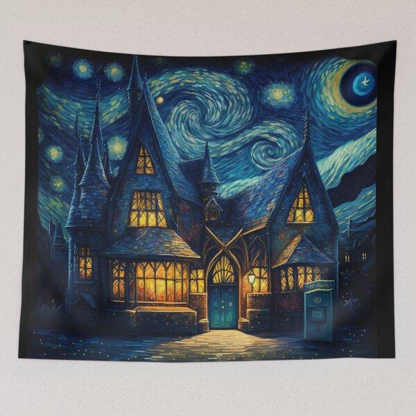 Item preview, Wizarding Shop Van Gogh Starry Night designed and sold by Yenbox.