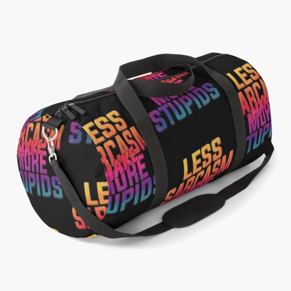 Item preview, Less Sarcasm Make More Stupide Best Funny Quote designed and sold by YAHIA-14.