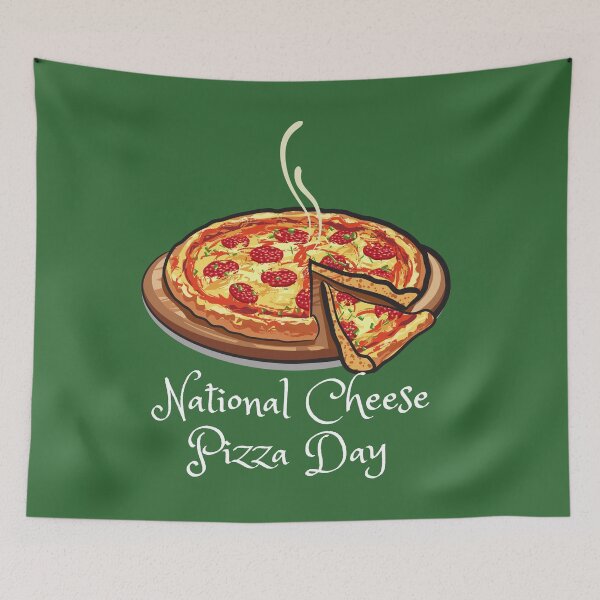 Item preview, National Cheese Pizza Day - national Cheese Pizza Day  designed and sold by Basma Store.
