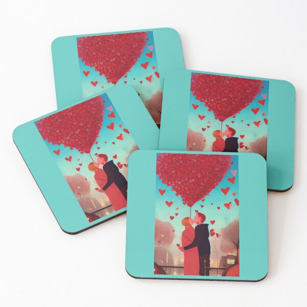 Item preview, Valentine's Day hearts (#07) designed and sold by SolidEarthArt.