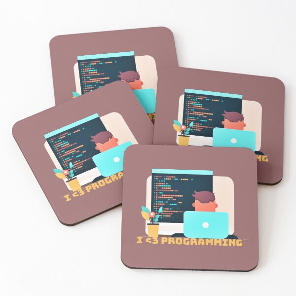 Item preview, I love programming - V3 designed and sold by SMCLN.