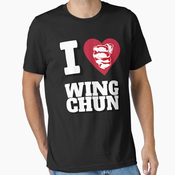 Vista previa del artículo con la obra «Me encanta el Wing Chun Kung Fu», diseñado y vendido por blindninja.
