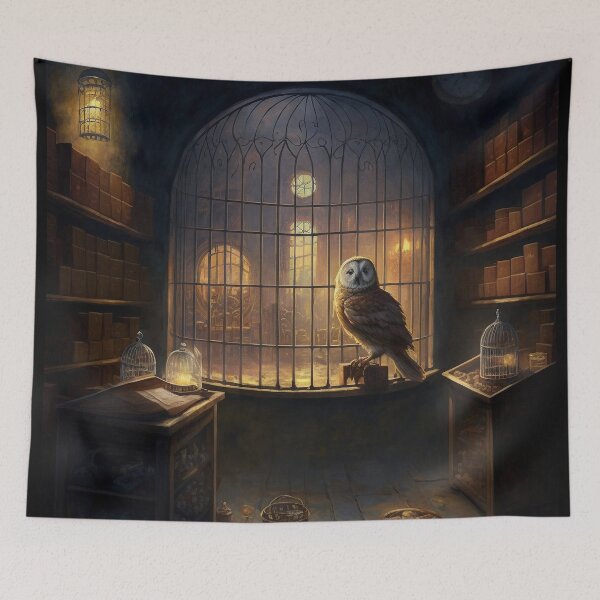 Item preview, Wizarding Messenger Owl designed and sold by Yenbox.