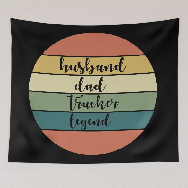 Item preview,  husband dad trucker legend designed and sold by sarva ns.