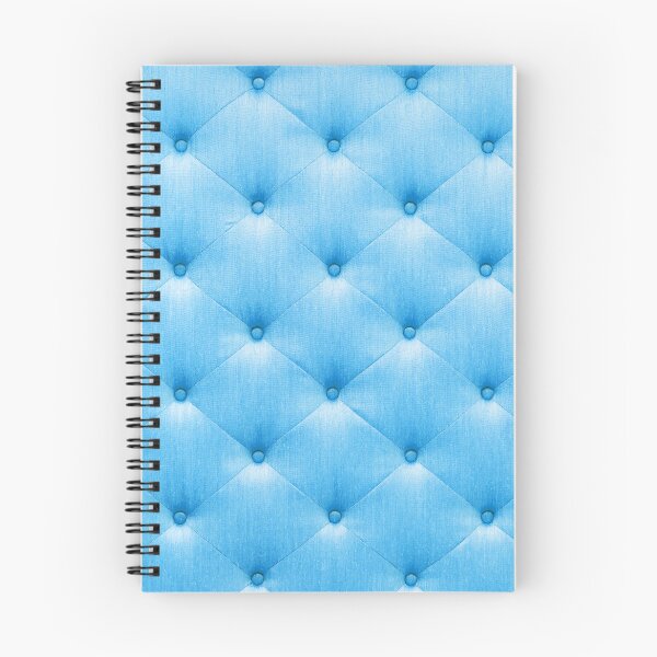 Item preview, Baby blue sofa texture print designed and sold by ReneMagritteArt.