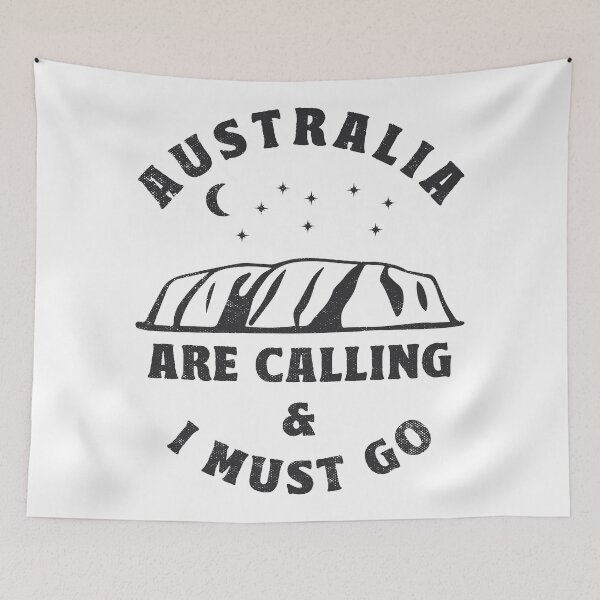 Item preview, Australia Is Calling And I Must Go Aussie Travel Gifts designed and sold by TonySpencer.