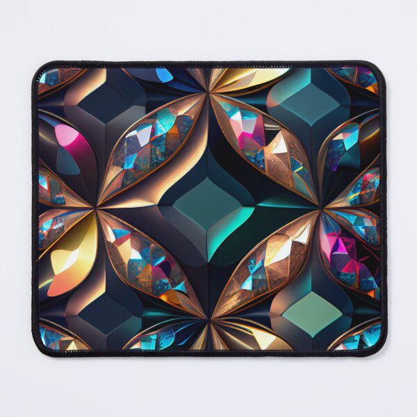 Artikelvorschau, Bejeweled Modern Pattern Digital Painting entworfen und verkauft von CodeAndColors.