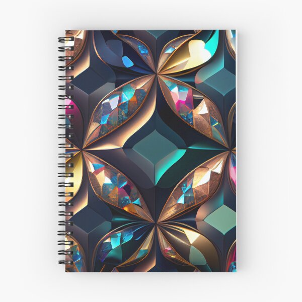 Item preview, Bejeweled Modern Pattern Digital Painting designed and sold by CodeAndColors.