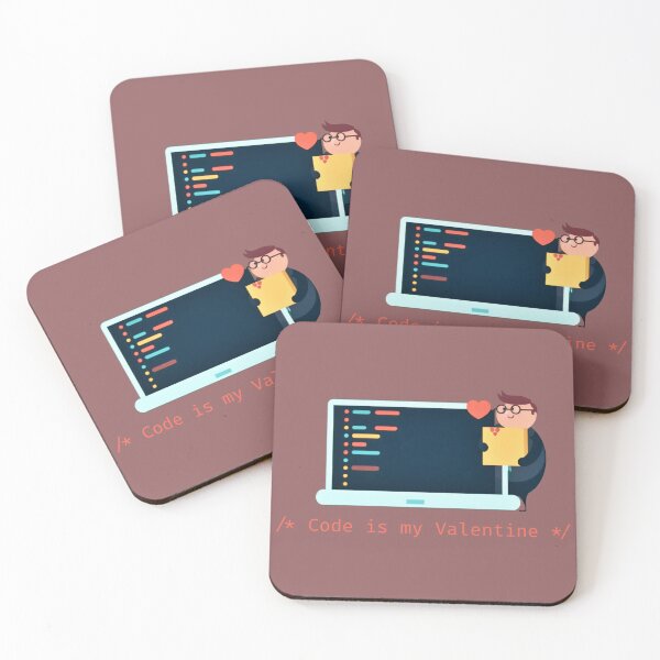 Item preview, Code is my Valentine - V3 designed and sold by SMCLN.