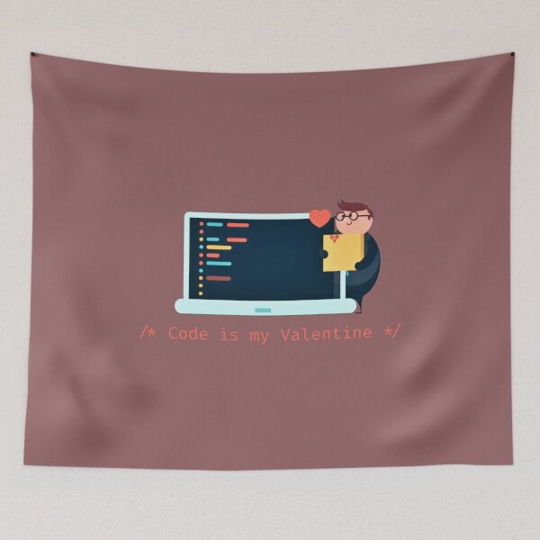 Item preview, Code is my Valentine - V3 designed and sold by SMCLN.